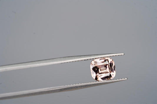 Loose Cushion Cut 2.46ct Pink Zircon