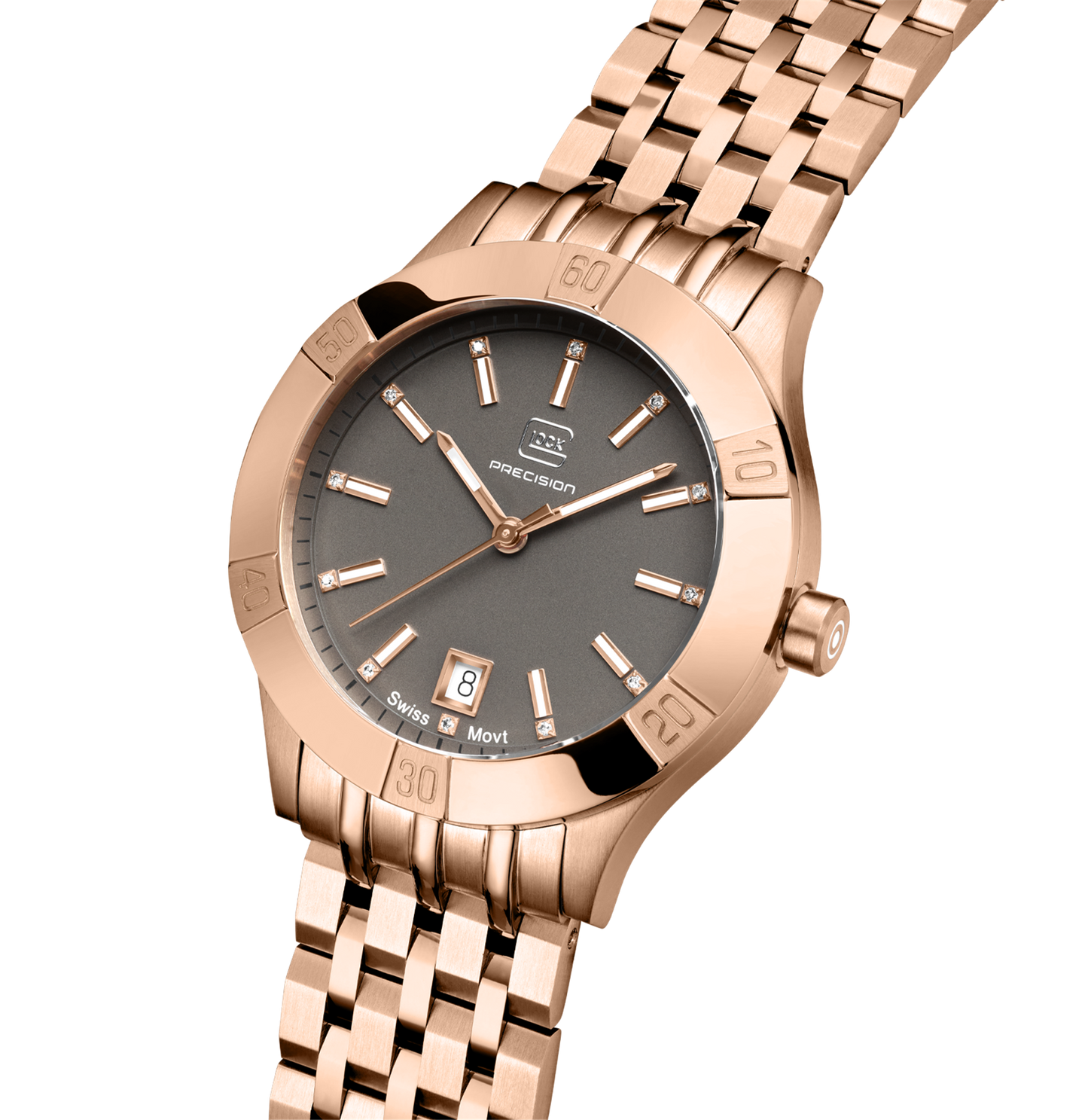 Rose Gold Glock Watch