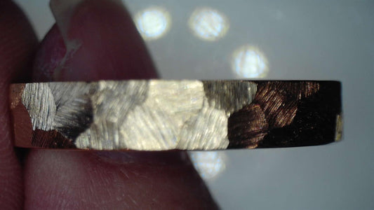 Precious Metal (No Stones) Wedding Bands  -  Men'