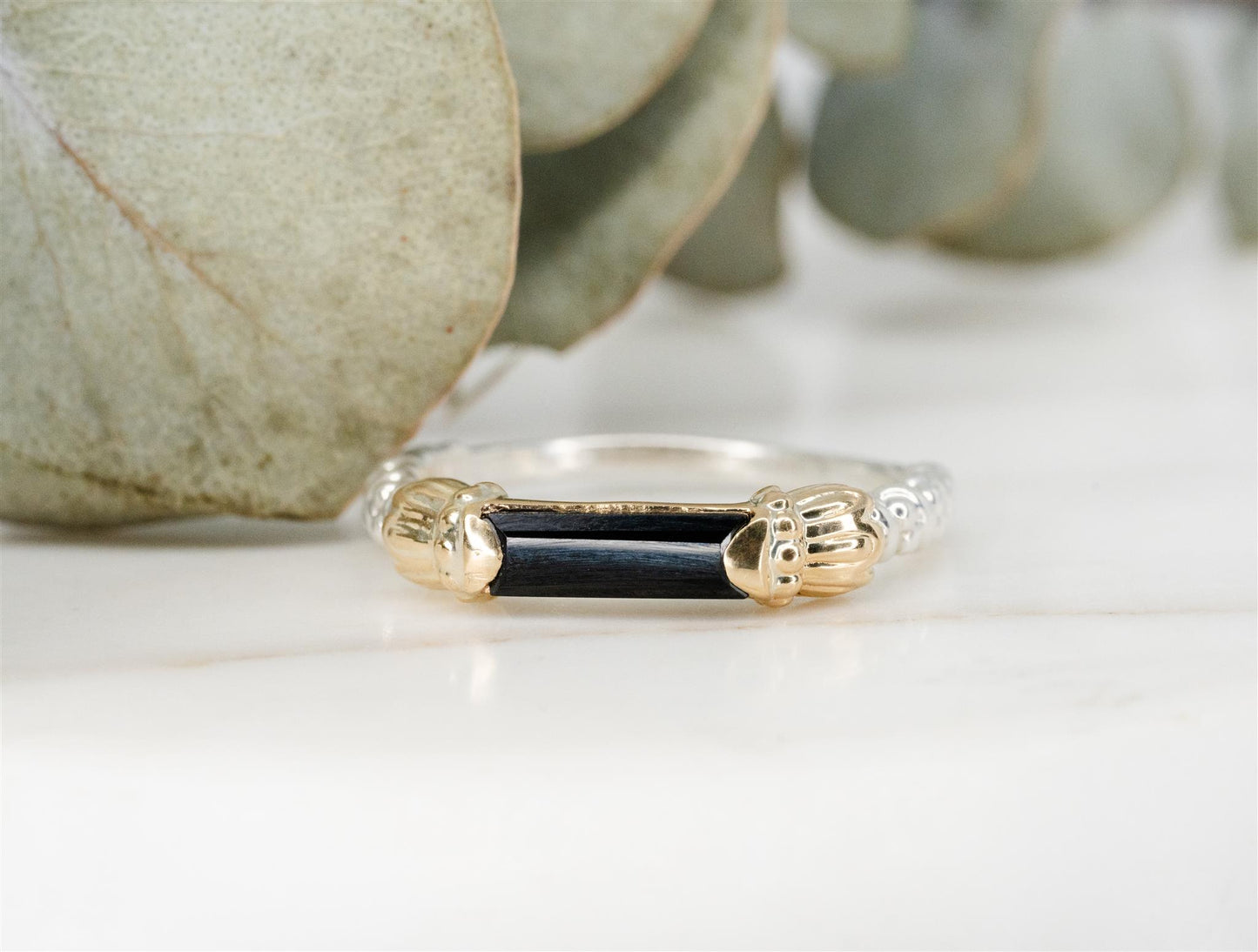 Black Onyx Womens Ring