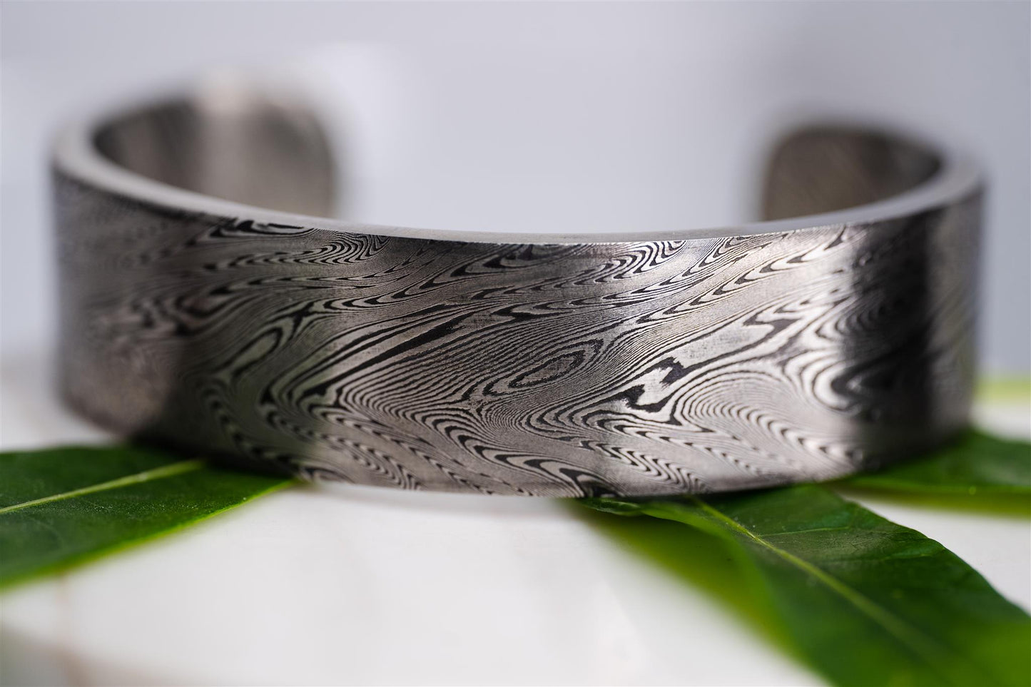 Chris Ploof Damascus Steel Bracelet