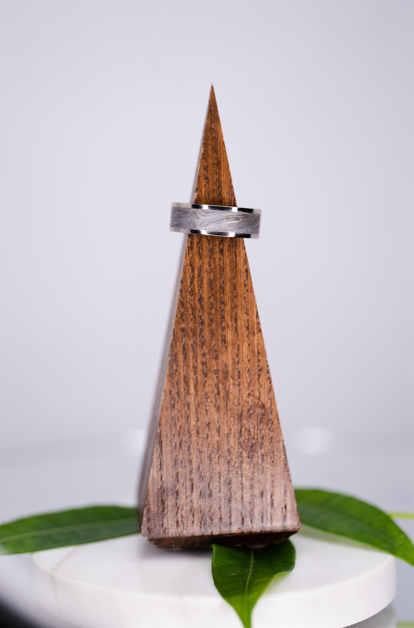 Chris Ploof 1870 Shotgun Damascus Limited Edition Ring sz 11