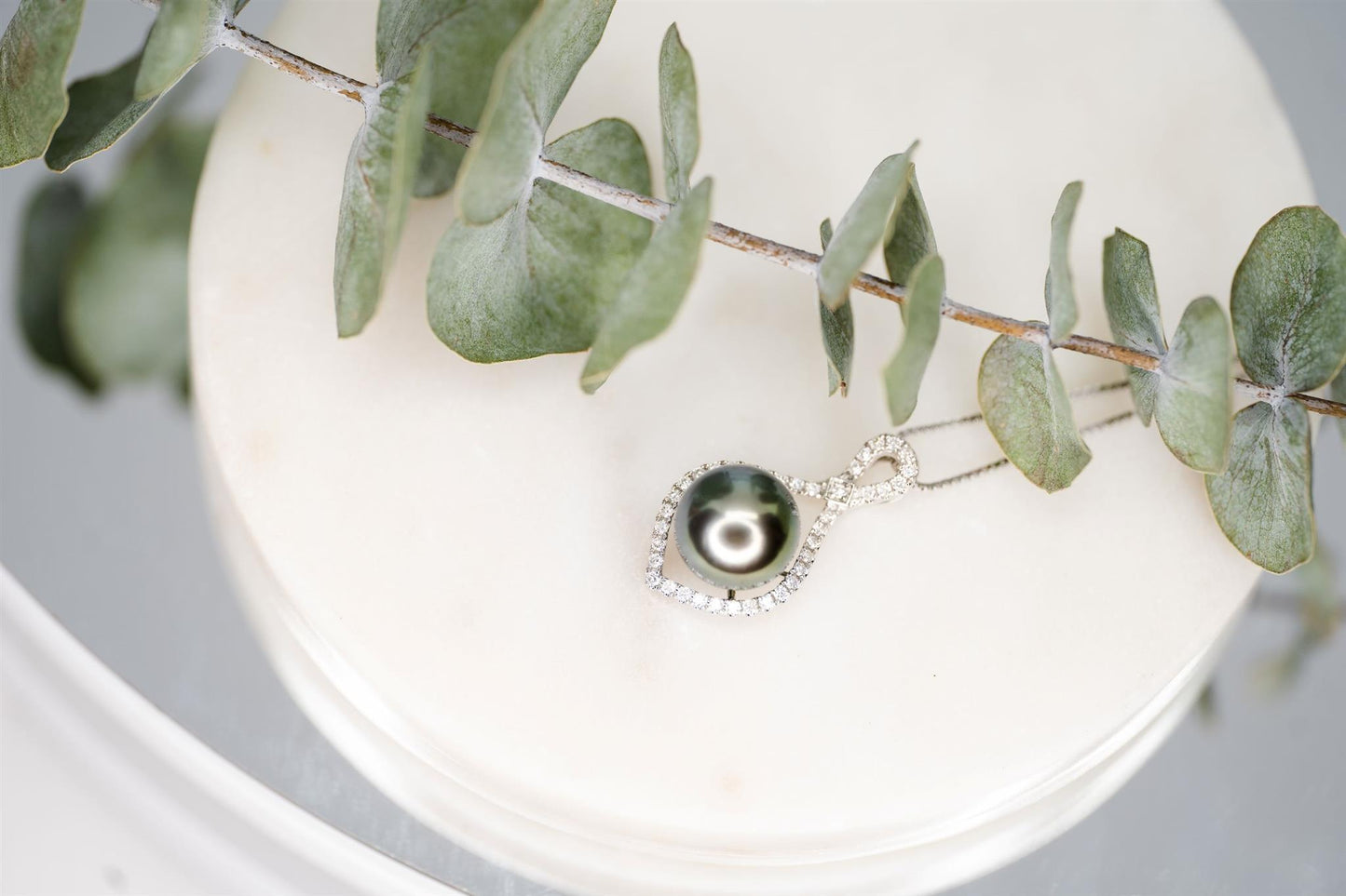 South Sea Pearl and Diamond Accent Necklace
