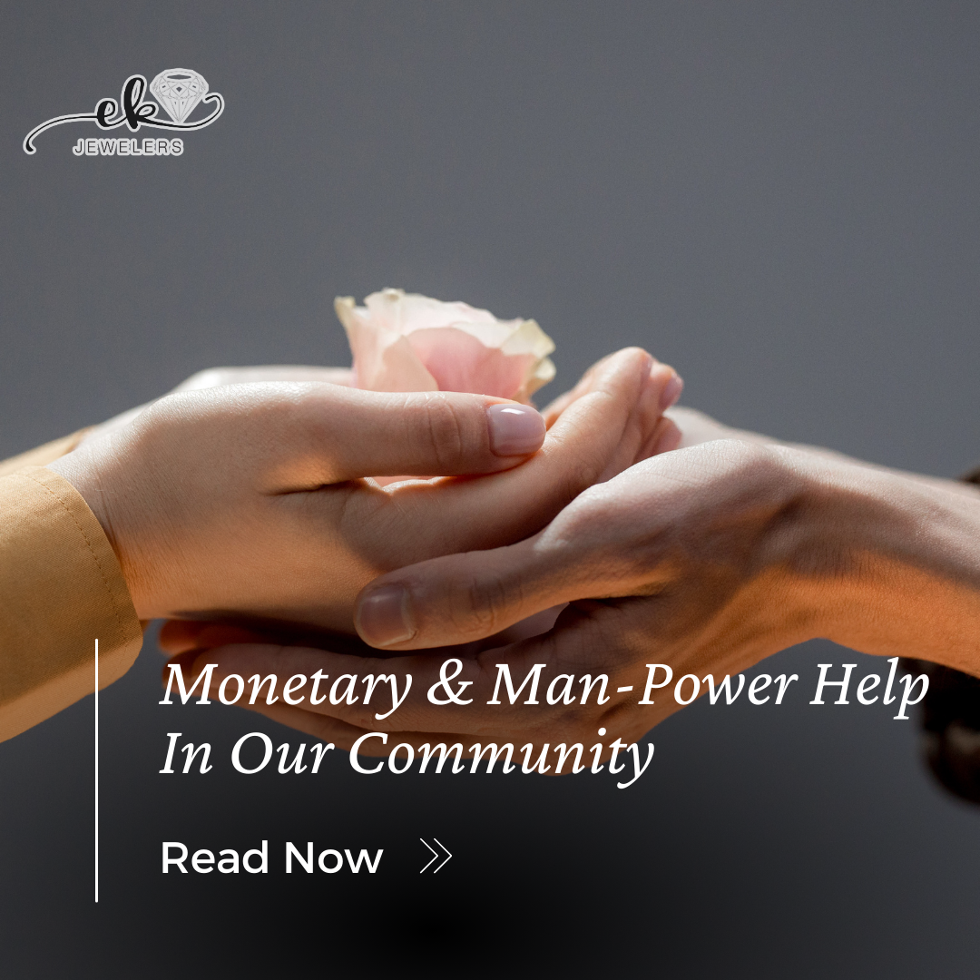 Monetary & Man-Power Help In Our Community