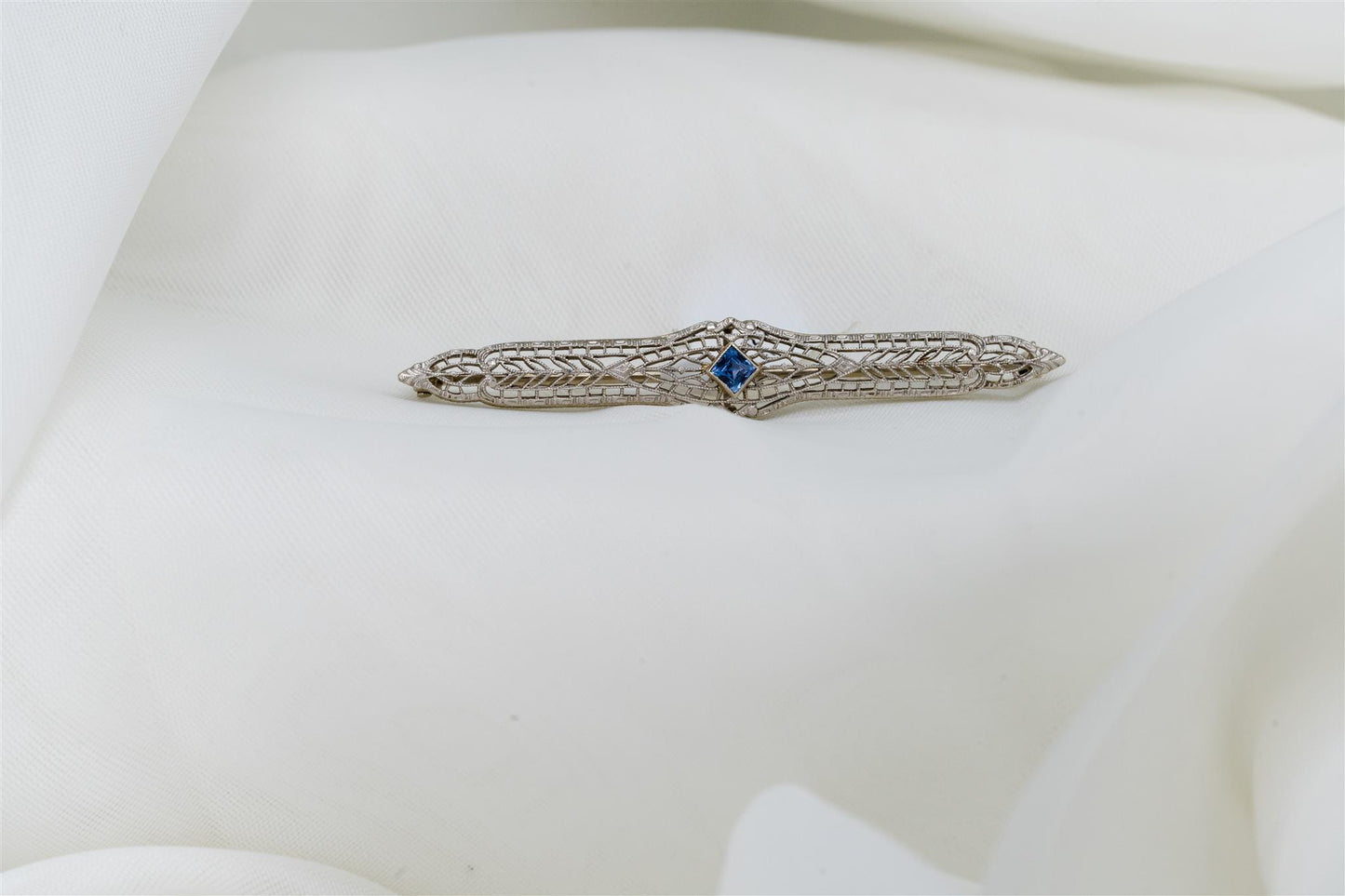 Edwardian Sapphire Brooch