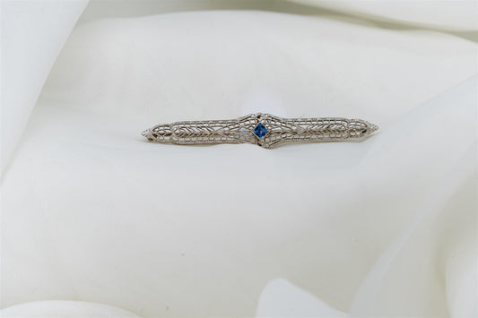 Edwardian Sapphire Brooch