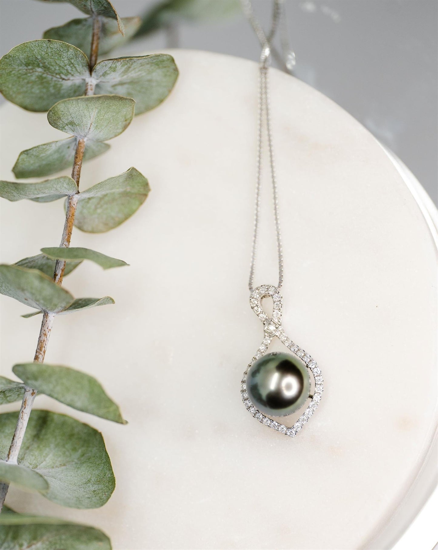 South Sea Pearl and Diamond Accent Necklace