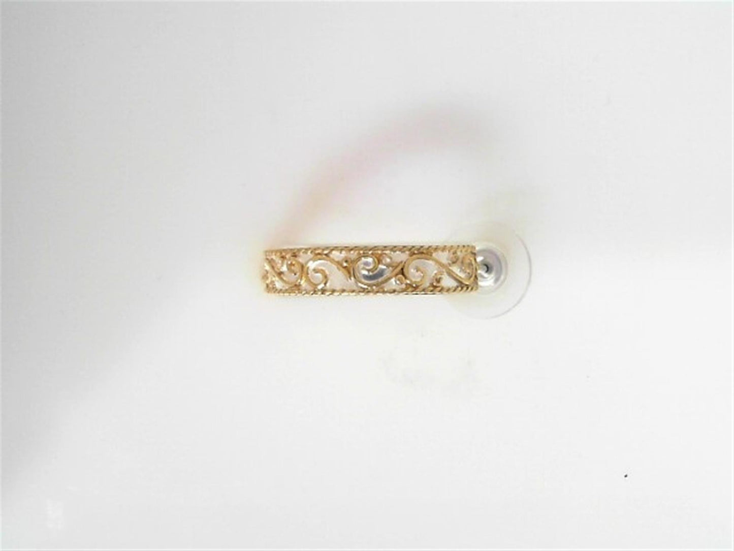 Precious Metal (No Stones) Earring