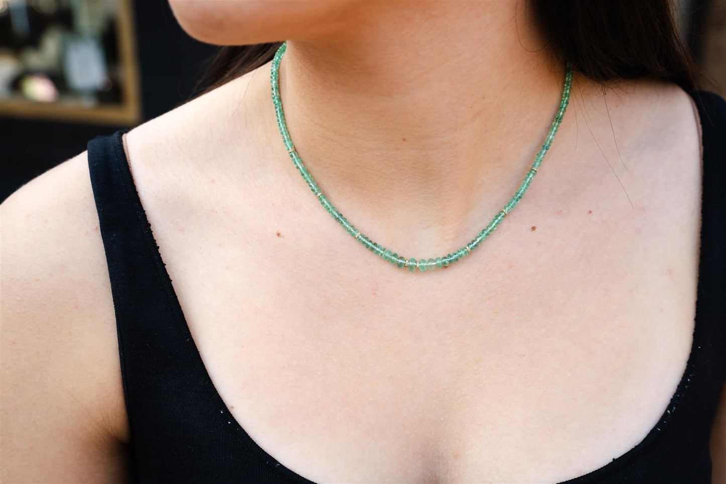 Colored Stone Necklace