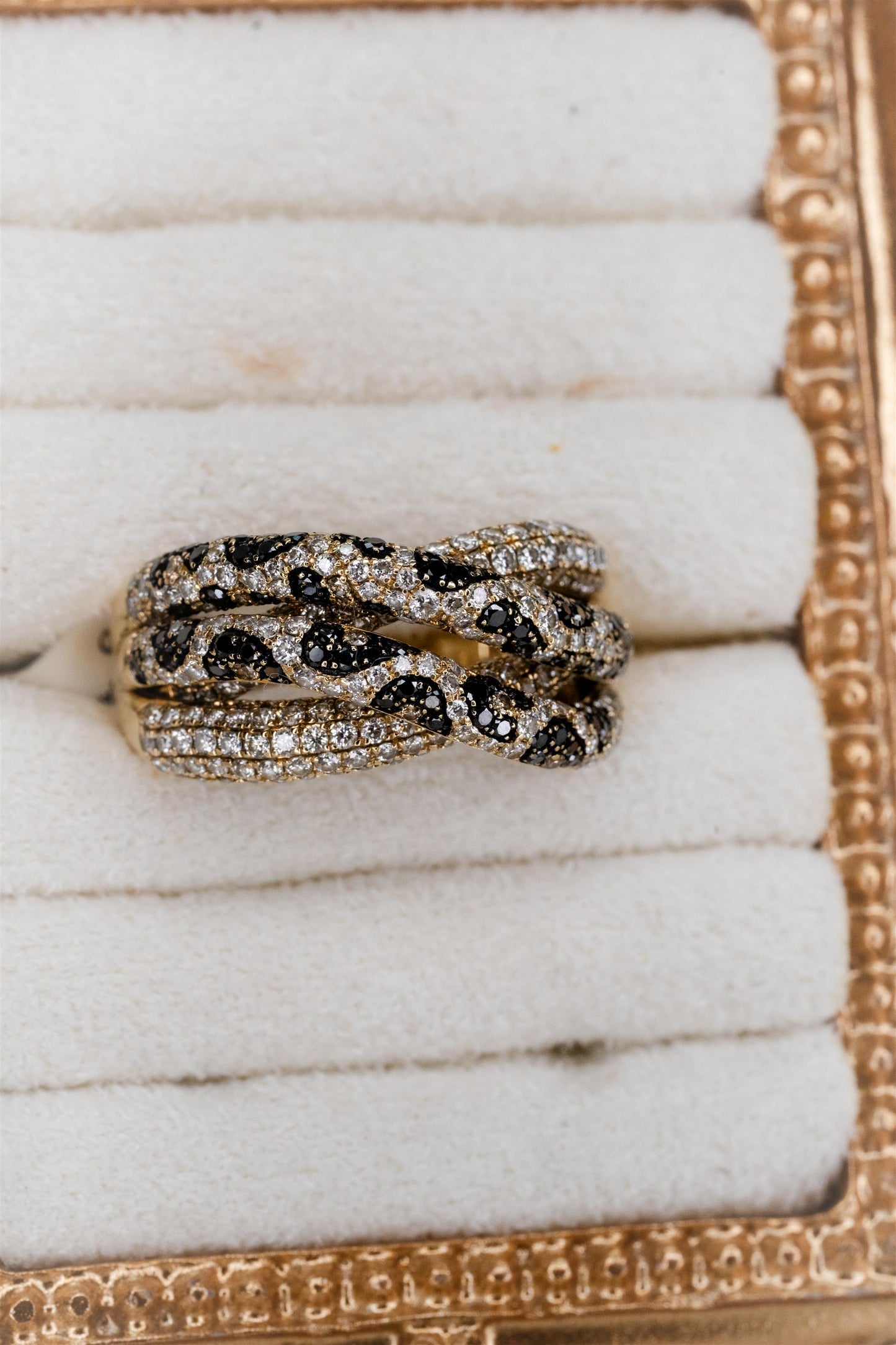 Leopard Print Fashion Ring