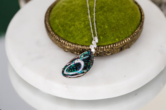 Black Opal Necklace