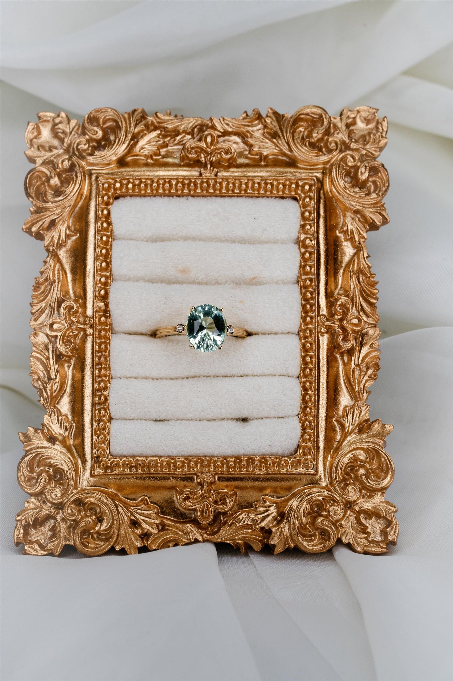 Mint Tourmaline Ring