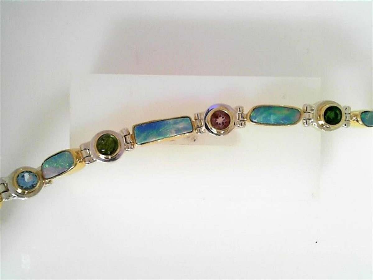 Colored Stone Bracelet