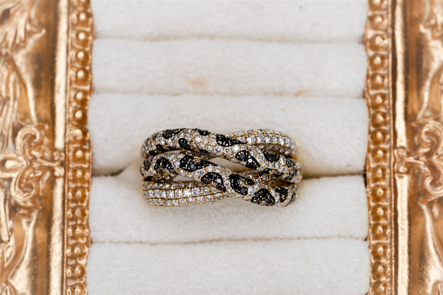 Leopard Print Fashion Ring