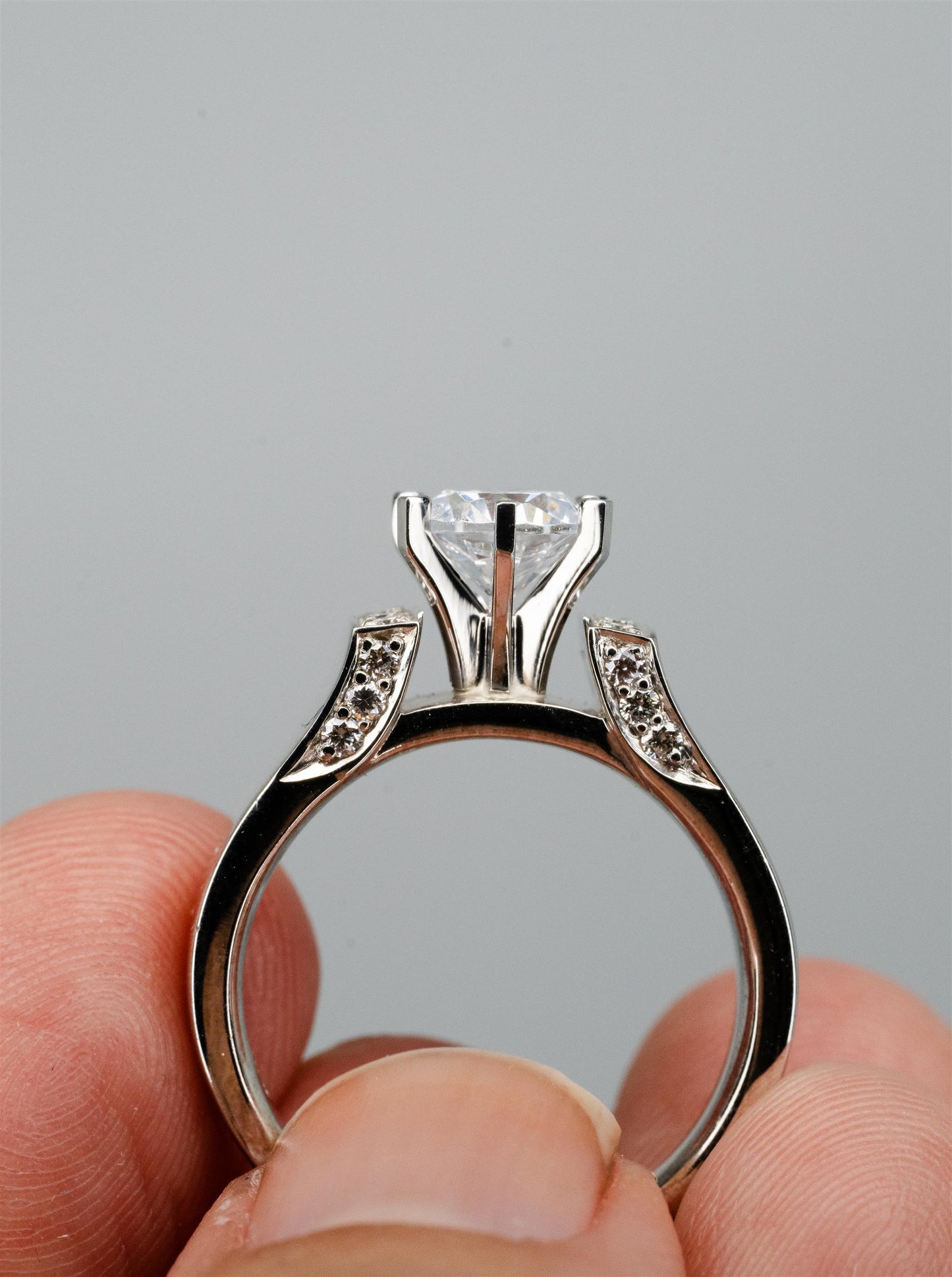 White Gold Polished Engagement