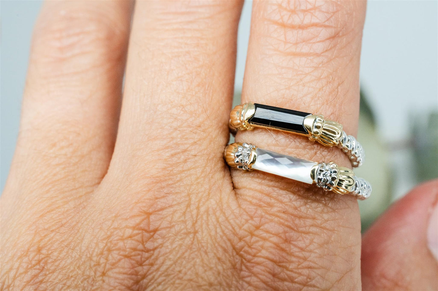 Black Onyx Womens Ring